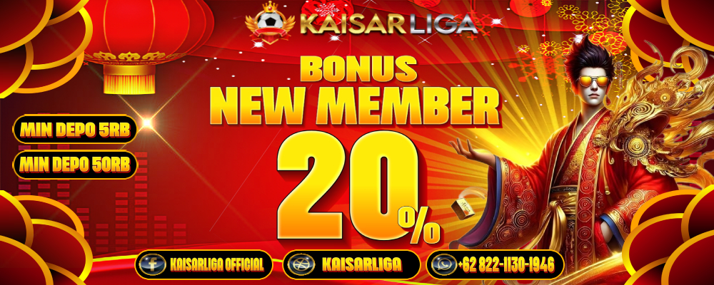 Bonus New Member 20%